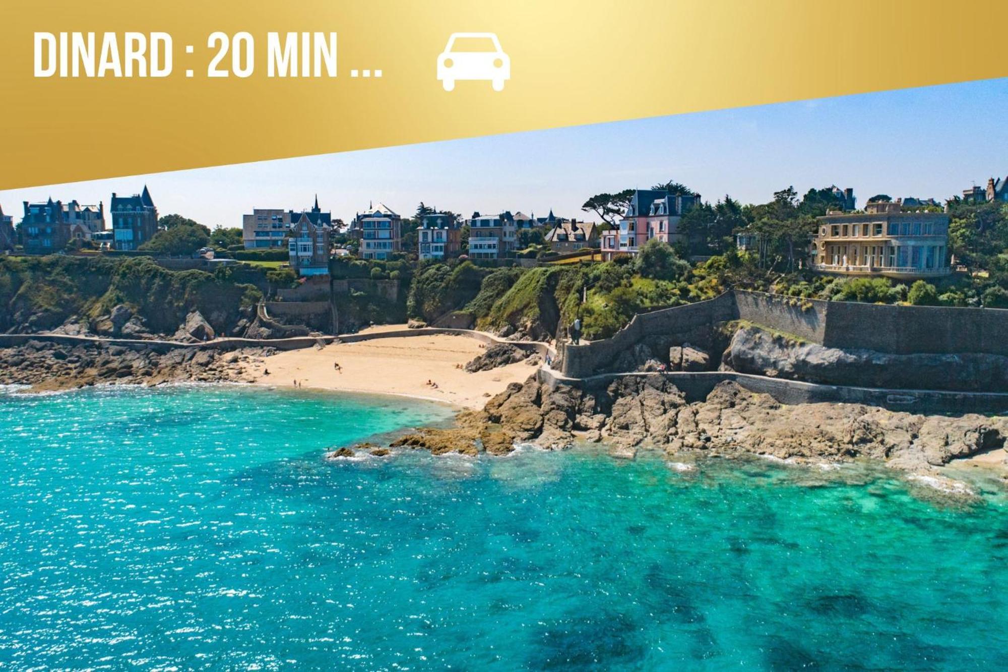 Layton - A 2 Min De La Plage, Du Sillon Et D'Intra Muros ! Saint-Malo Dış mekan fotoğraf